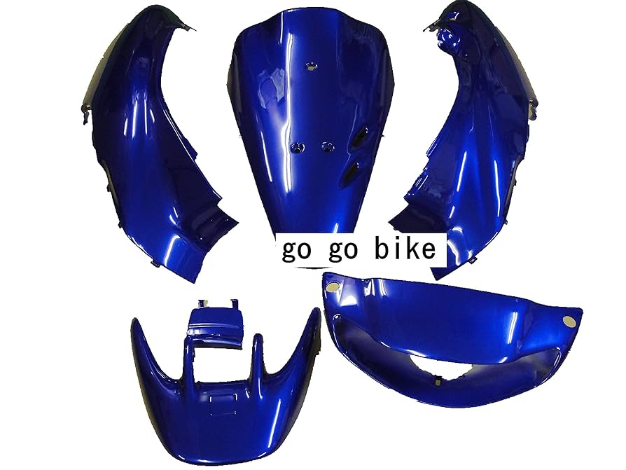 Amazon | トウカ (go go bike) ドラムブレーキ用 外装 カウル 青
